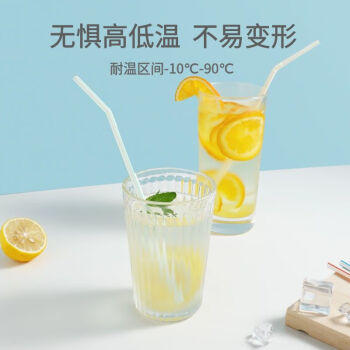 宜洁（yekee） 一次性吸管独立包装250只 孕妇儿童食品级吸管 JD-7060 商品图0