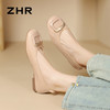 ZHR则则一脚蹬懒人鞋女鞋时尚百搭单鞋2024新款小皮鞋豆豆鞋 商品缩略图7