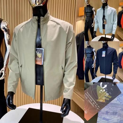 【jq-6910】男子户外压胶工艺立领透气梭织夹克/外套！！ 商品图0