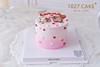 1027CAKE |  手绘蛋糕  线条小狗 商品缩略图1
