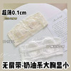 【薄款无肩带内衣 性感女大胸显小胸】夏季薄款 防滑抹胸式裹胸文胸罩 商品缩略图0