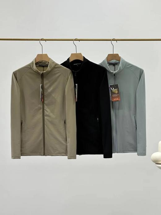 【jq-6910】男子户外压胶工艺立领透气梭织夹克/外套！！ 商品图1