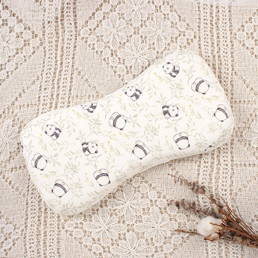 【一枕双芯 呵护宝宝纯净睡眠】可调节透气儿童枕头慢回弹宝宝记忆枕幼儿园午睡颈椎枕芯枕套全棉 商品图5