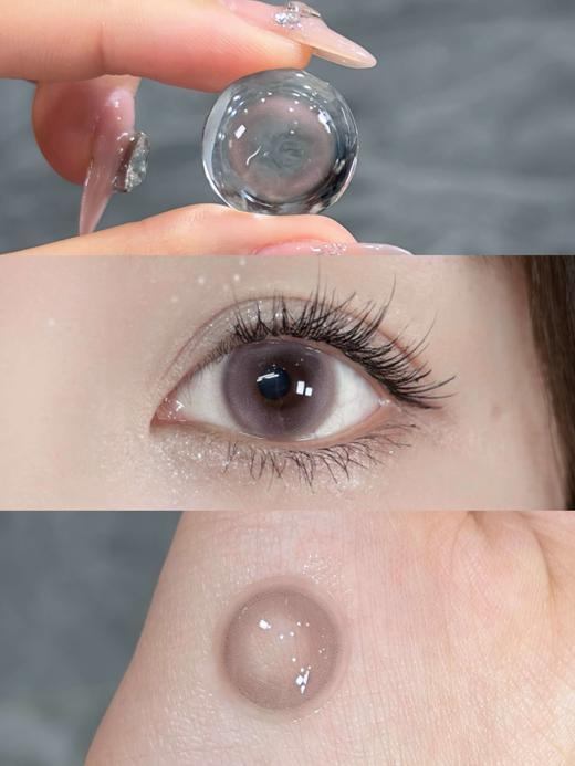 MOSIKI 粉嘟嘟/灰汪汪 年抛 直径14.0 着色13.3 含水38% 基弧8.6 商品图2