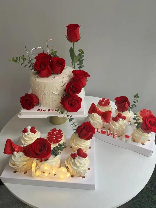 玫瑰爱语+12纸杯9028 商品图0