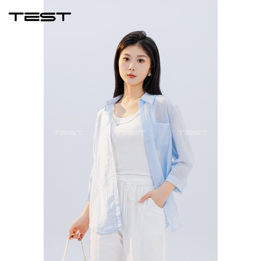 夏上新时尚气质宽松柔软透气舒适两件套1242039 商品图3