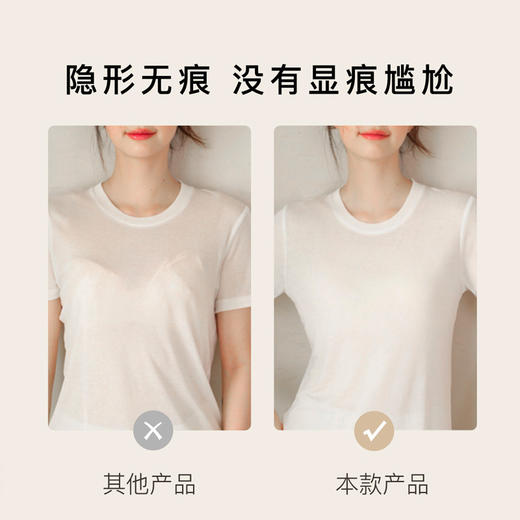 怎么蹦都不掉！隐形无痕素雅洞洞杯调整型文胸 夏日必备无肩带内衣 软钢圈大胸可穿 洞洞杯透气舒适 商品图6