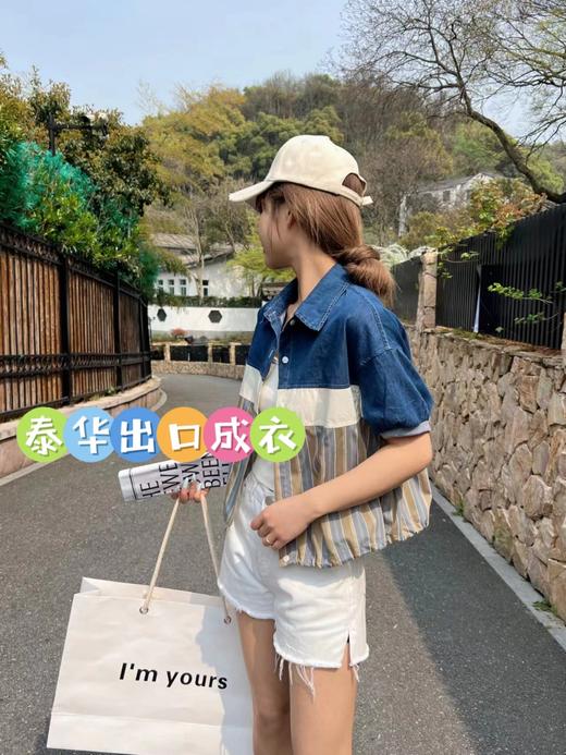 女短袖衬衣6665 商品图3