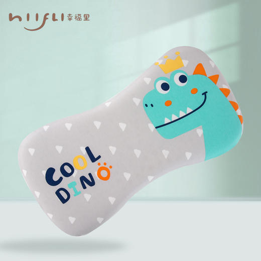 【一枕双芯 呵护宝宝纯净睡眠】可调节透气儿童枕头慢回弹宝宝记忆枕幼儿园午睡颈椎枕芯枕套全棉 商品图14