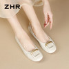 ZHR则则一脚蹬懒人鞋女鞋时尚百搭单鞋2024新款小皮鞋豆豆鞋 商品缩略图6