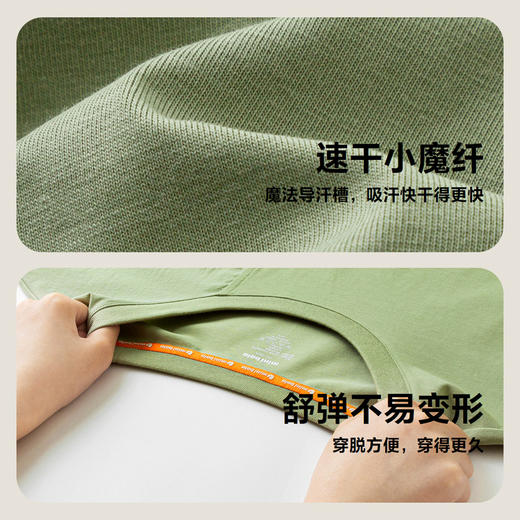 【mini亲子 大人款】迷你巴拉男童短袖T恤夏季速干凉感亲子装父子装宽松T恤上衣 商品图3