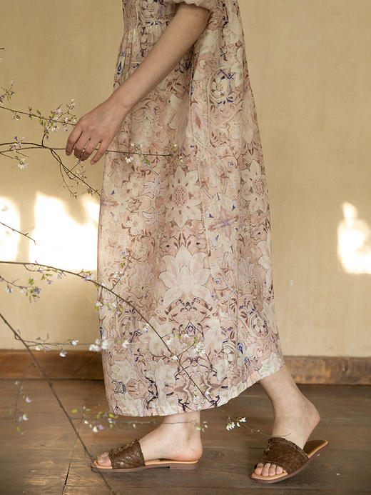 牧衣游 文艺复古真皮拖鞋新款通勤 知衍 【不支持会员折】 商品图2