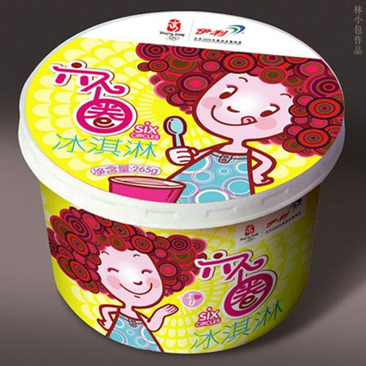 伊利六个圈草莓香草巧克力冰激凌 商品图0