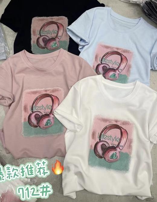 女圆领短T712 商品图1