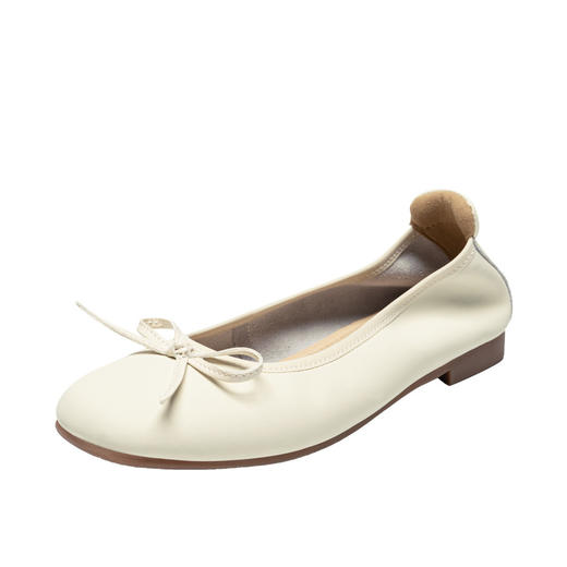 ZHR2024春夏季新款法式小香风仙女平底气质蛋卷公主女芭蕾舞单鞋 商品图4