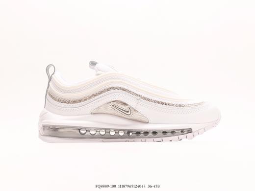 耐克Nike Air Max 97全掌气垫复古子弹跑步鞋FQ8889-100男女鞋 商品图1