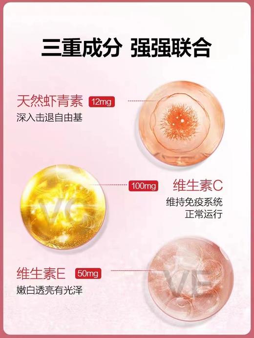 Aurora挪威进口天然虾青素精华软胶囊雨生红球藻30粒非磷虾油 商品图3