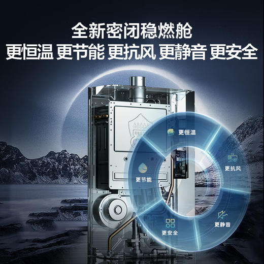 【以旧换新】海尔（Haier）16升燃气热水器天然气 水气双调恒温家用智能 JSQ31-16FXT6FRXGU1 商品图5