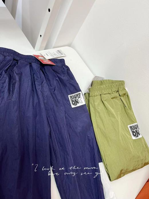 (促)史努比 K010 黑白字母标梭织运动裤童裤-喜出 商品图2