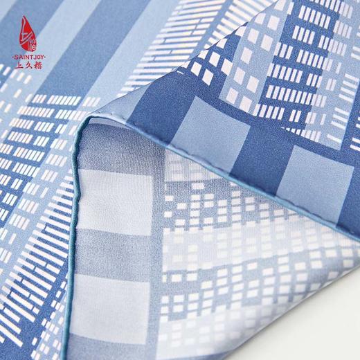 SAINTJOY/上久楷 女式真丝方巾   迷幻梦 FJS23056 商品图10