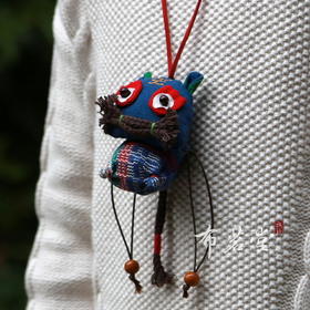 十二生肖土布香包空袋