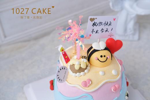 1027CAKE | 立体奶油霜小动物 小蜜蜂 商品图1