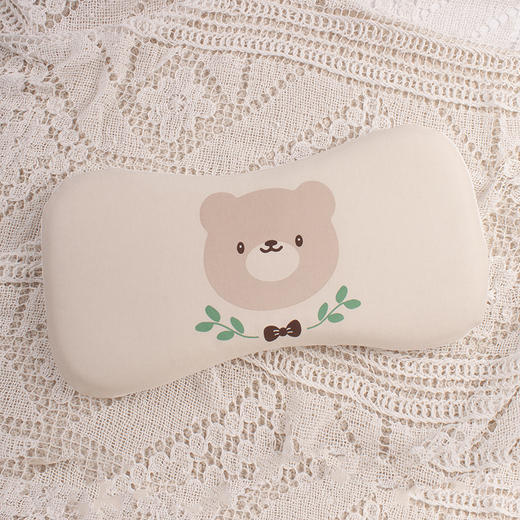 【一枕双芯 呵护宝宝纯净睡眠】可调节透气儿童枕头慢回弹宝宝记忆枕幼儿园午睡颈椎枕芯枕套全棉 商品图8