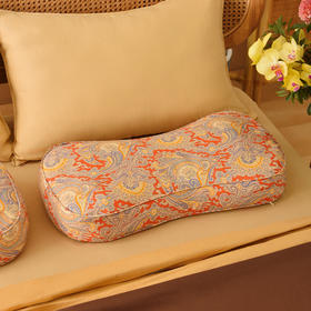 晨暮海系列曲线枕荞麦壳枕头护颈椎荞麦皮睡眠四季