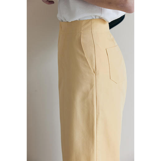 HeyDress天丝休闲裤女春夏高腰宽松直筒阔腿裤通勤百搭显瘦裤子 商品图2