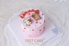 1027CAKE |  手绘蛋糕  线条小狗 商品缩略图3