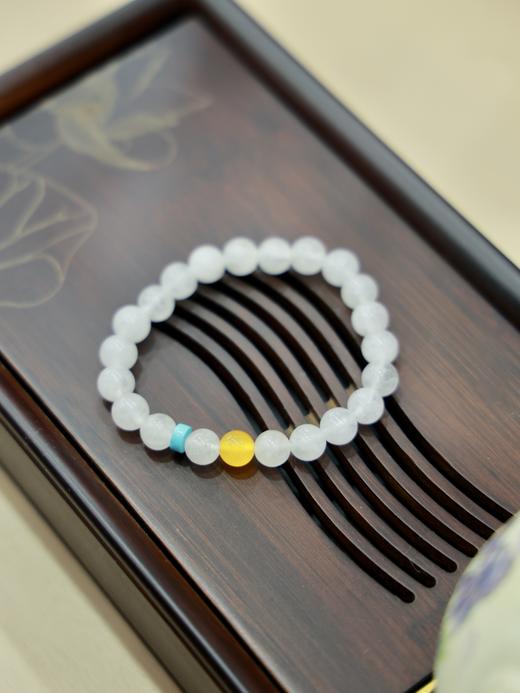 【抖音专属】超百搭饰品（24715040金丝白玉手链） 商品图1