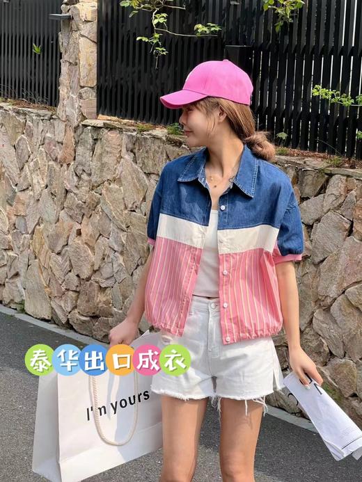 女短袖衬衣6665 商品图6