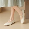ZHR2024夏春季新款法式浅口一脚蹬珍珠优雅外穿平底玛丽珍女单鞋 商品缩略图2