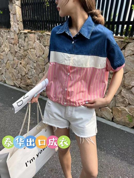 女短袖衬衣6665 商品图2