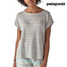 Patagonia 巴塔 Women Shop Sticker Cotton/Poly Responsibili-Tee女士短袖T恤50440