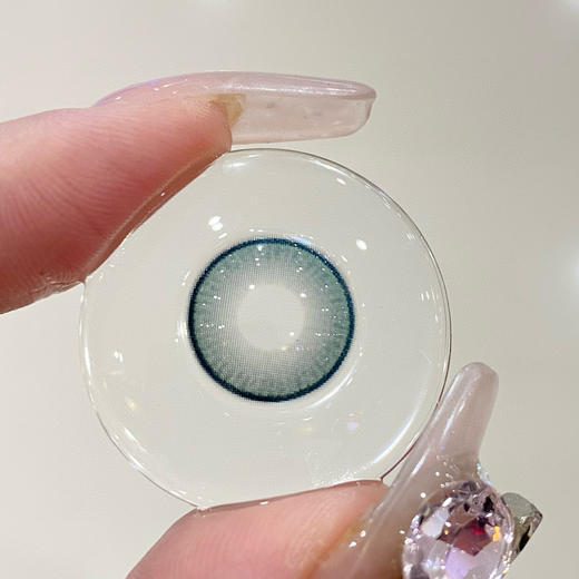 KUMICON 微光黑/冰透咖啡/冰透琉璃 月抛 直径14.2 着色13.4 含水42% 商品图6