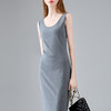 高级感内搭打底，长款遮屁股上衣吊带背心裙XY-DY340881-HCL 商品缩略图0