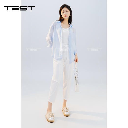 夏上新时尚气质宽松柔软透气舒适两件套1242039 商品图4