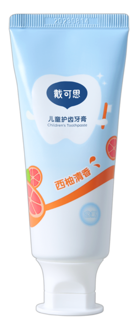 戴可思儿童护齿牙膏西柚清香味50g-1248