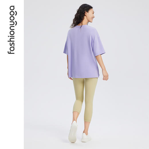 【特卖不退换】F14312基础圆领宽松款短袖 商品图13