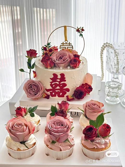 花的嫁纱+6纸杯9027 商品图0