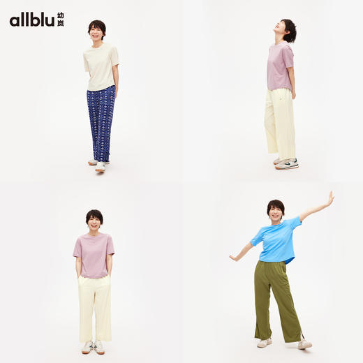 【夏Vol.4-母亲节胶囊系列】幼岚「宣纸速干」月亮T吸湿透气24新款成人T恤ZY 商品图2