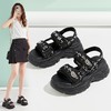 ZHR则则厚底运动凉鞋女2024新款百搭夏季外穿防滑魔术贴沙滩鞋女 商品缩略图1