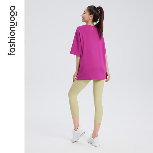 【特卖不退换】F14312基础圆领宽松款短袖 商品图10