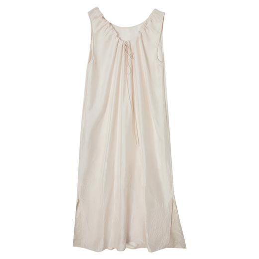 西嘉C+IMPRESS/西嘉醋酸多穿抽绳无袖慵懒风宽松法式连衣裙女夏优雅LYQ2402036 商品图4