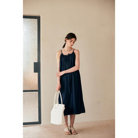 （小眠专属）HeyDress复古牛仔吊带裙 【不含T恤】女夏季法式宽松显瘦慵懒风休闲度假连衣裙