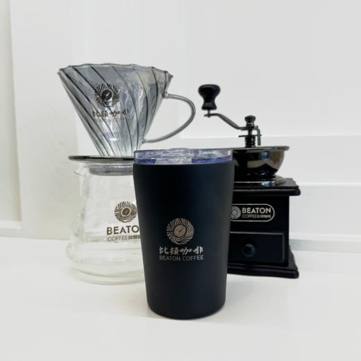 比顿 手冲咖啡组合套装（实木手摇磨豆机+滤杯+滤纸+手冲壶+云朵分享壶+乐饮杯360ml） 商品图2
