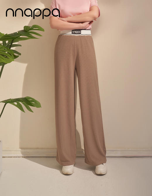 运动风窄版阔腿休闲裤PA29292 商品图2