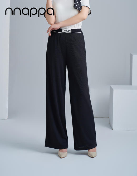 运动风窄版阔腿休闲裤PA29292 商品图0