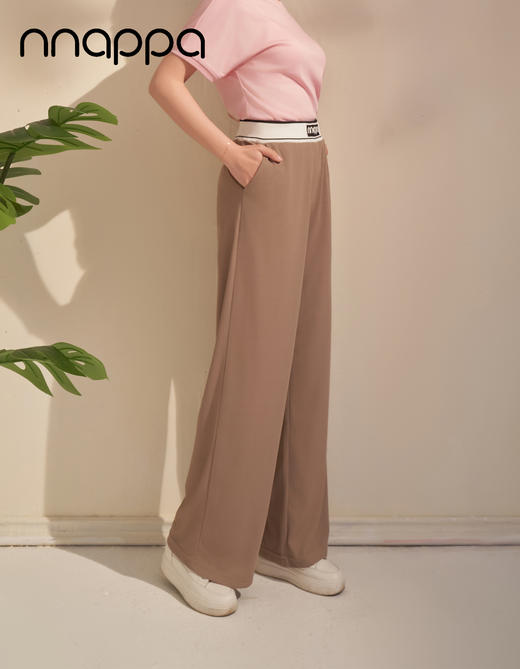 运动风窄版阔腿休闲裤PA29292 商品图3
